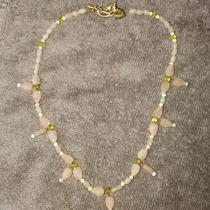 Rose quartz custom necklace